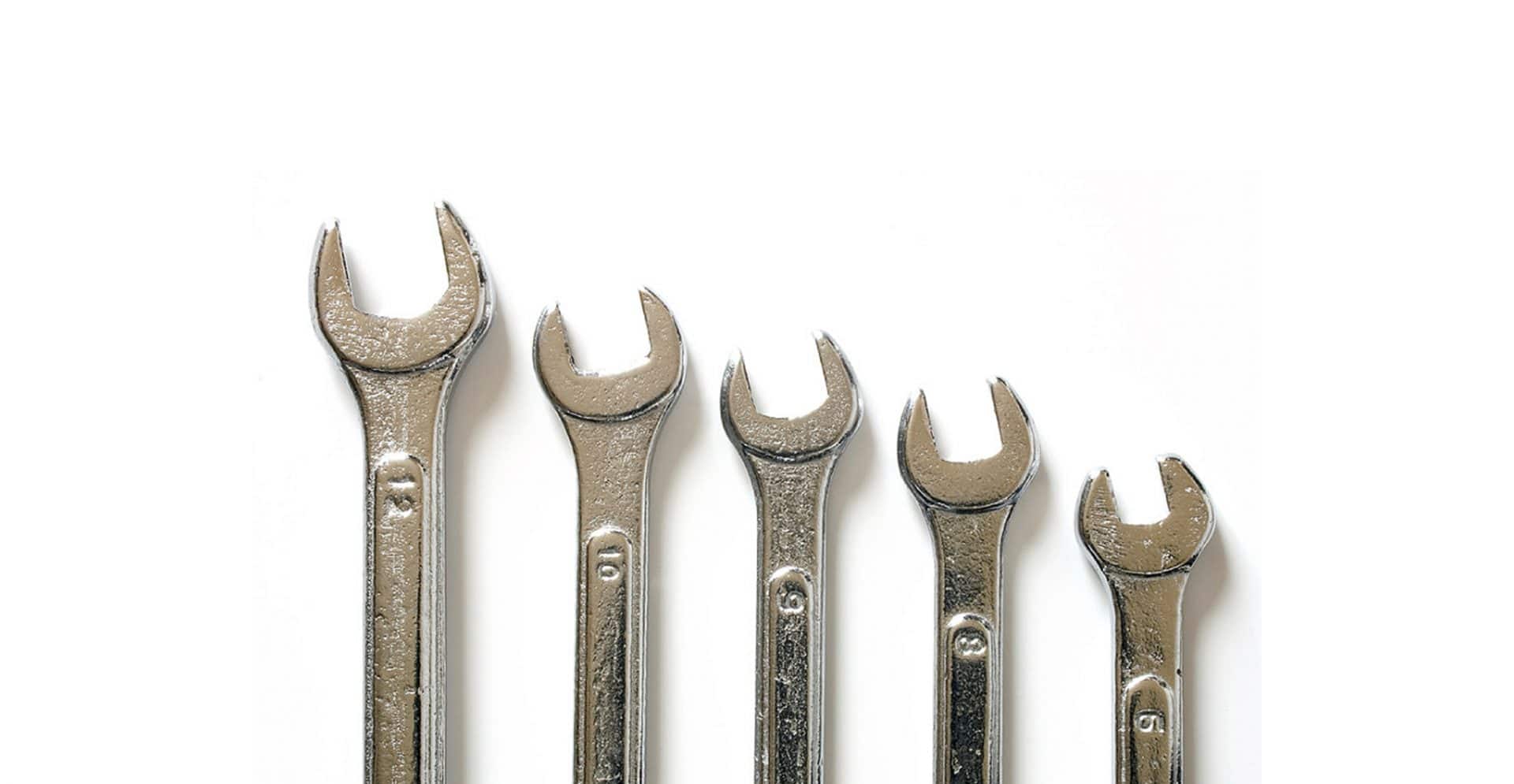 set of wrenches